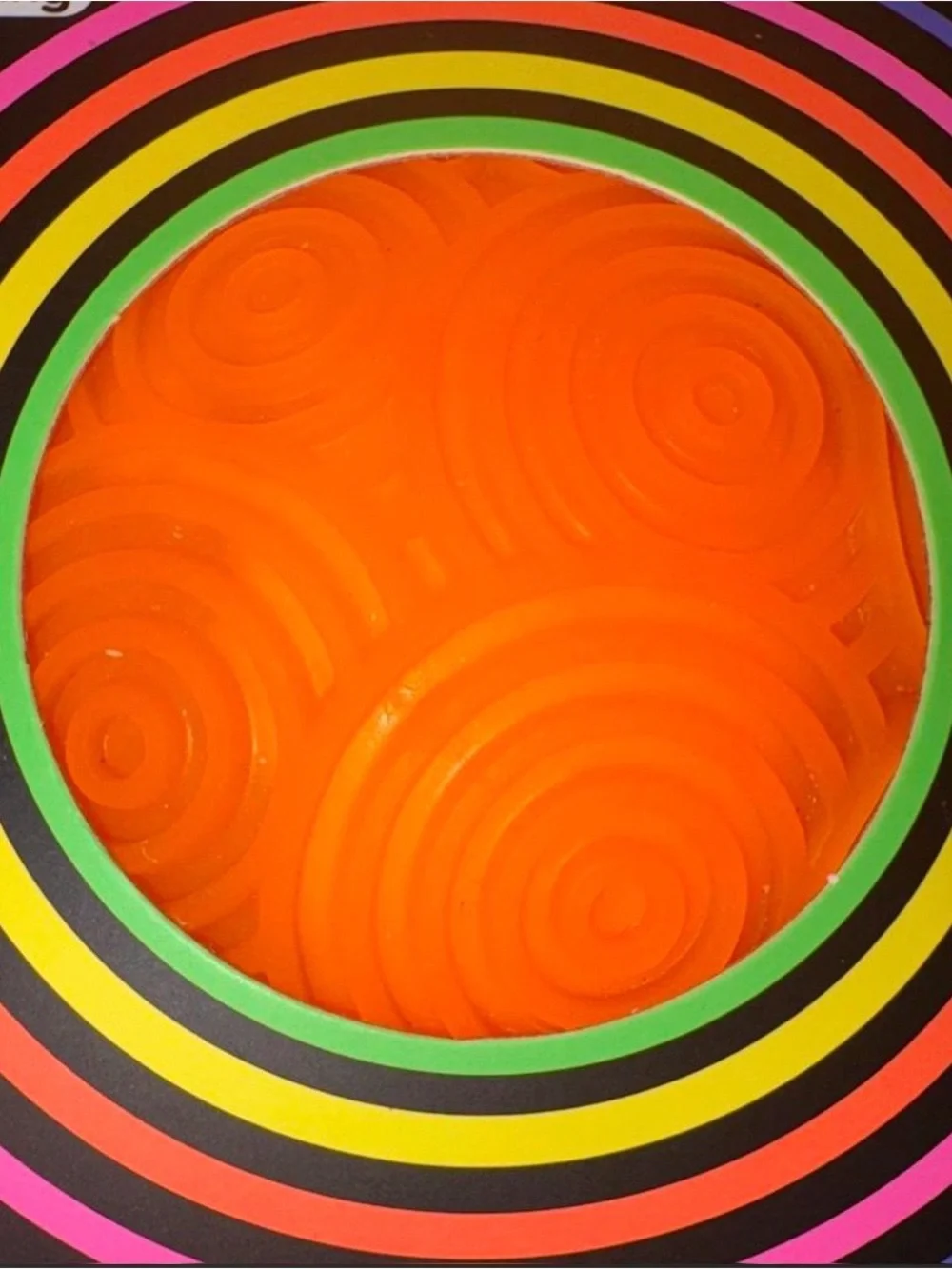 Schylling Super NeeDoh Ripples Orange Sensory Toy 💯 authentic